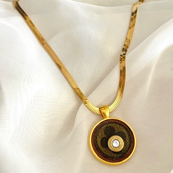 Louis Vuitton Necklace & Earrings - Picture 2 of 8